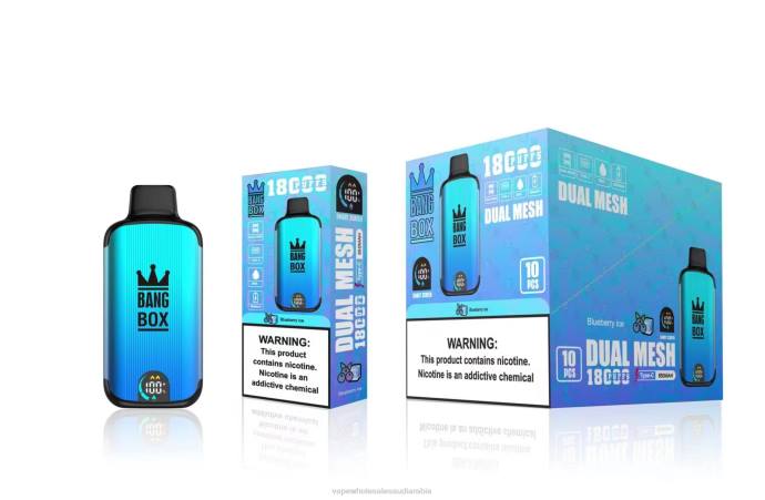 Vape Store Saudi Arabia - Bang Box 18000 نفث جليد التوت H2V690