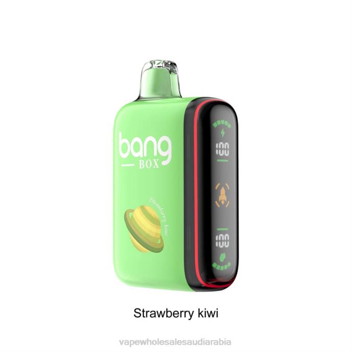 Vape Store Saudi Arabia - Bang Box 9000-18000 نفث عرض الطاقة الذكي كيوي فراولة H2V627