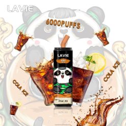 السجائر الإلكترونية الخطوط السعوديةة - جليد الكولا LAVIE Coke BAR 6000 نفث 0HF66276