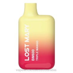 السجائر الإلكترونية الخطوط السعوديةة | 66TX377 مانجو ثلاثية LOST MARY BM600