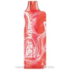 السجائر الإلكترونية الخطوط السعوديةة | 66TX537 ثلج البطيخ LOST MARY MO5000
