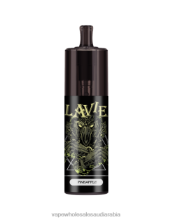 السجائر الإلكترونية الخطوط السعوديةة - أناناس LAVIE COLOUR BAR 10000 نفخة للتحكم في تدفق الهواء 0HF66336