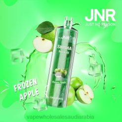 السجائر الإلكترونية الخطوط السعوديةة | 66TX677 التفاح المجمد JNR SHISHA