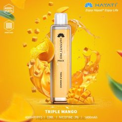 السجائر الالكترونية بدون نيكوتين | 66TX179 مانجو ثلاثية Hayati Pro Max 4000