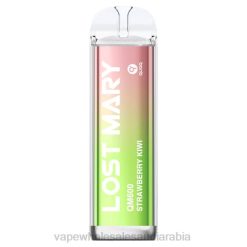 السجائر الالكترونية في المطار | 66TX408 كيوي فراولة LOST MARY QM600