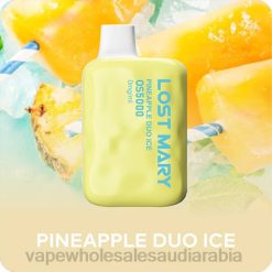 السجائر الالكترونية في المطار | 66TX508 أناناس ثنائي الجليد LOST MARY OS5000 0 ملغ/مل