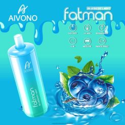 السجائر الالكترونية في المطار - Aivono FATMAN 6800 النعناع التوت 428Z222