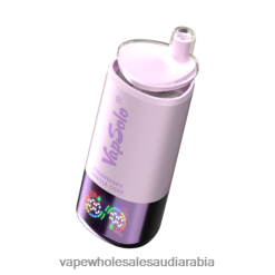 السجائر الالكترونية في المطار - VapSolo Triple 30000 نفث الفراولة والفانيليا وفحم الكوك والتوت الأزرق والليمون ZZ6L87