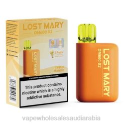 السيجارة الإلكترونية الأصلية | 66TX481 مانجو ثلاثية LOST MARY DM600 X2