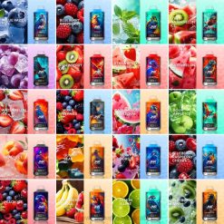 السيجارة الإلكترونية الأصلية | 66TX551 جليد الفراولة JNR FALCON-X