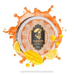 السيجارة الإلكترونية الأصلية | 66TX61 مانجو ليمون ALIBARBAR كيس النيكوتين