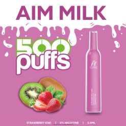 السيجارة الإلكترونية الأصلية - Aivono AIM MILK 500 كيوي فراولة 428Z2271