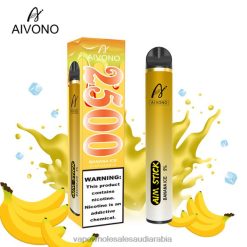 السيجارة الإلكترونية الأصلية - Aivono AIM STICK 2500 جليد الموز 428Z2151