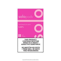 السيجارة الإلكترونية الأصلية - Solo جراب بديل 2-pack نعناع البطيخ F0FT861