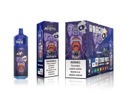 السيجارة الإلكترونية الجديدة | 66TX123 جليد التنين الأسود Bang Box 12000 نفث