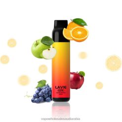 السيجارة الإلكترونية الجديدة - تفاح برتقال عنب LAVIE BAR 3000 نفث 0HF66288