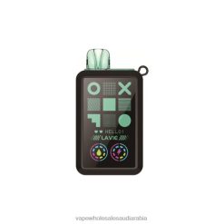 السيجارة الإلكترونية للبيع - ثلج كيوي فراولة / ثلج شمام LAVIE Cyber 20000 نفخة 0HF6634