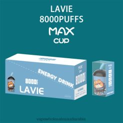 السيجارة الإلكترونية للبيع - مشروب الطاقة LAVIE Max Cup 8000 نفث 0HF66259