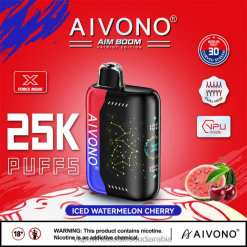 السيجارة الإلكترونية والجنس - Aivono AIM BOOM 25000 بطيخ كرز مثلج 428Z2347