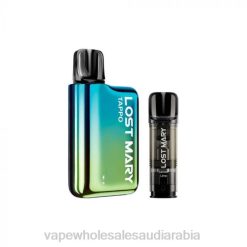 السيجارة الالكترونية | 66TX436 أزرق أخضر × ليمون ليموني LOST MARY Tappo عدة جراب