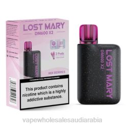 السيجارة الالكترونية | 66TX476 مزيج التوت LOST MARY DM600 X2
