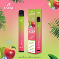 السيجارة الالكترونية - Aivono AIM PLUS 800 ثلج التفاح 428Z2170