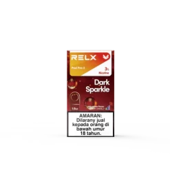 السيجارة الالكترونية بدون نيكوتين | 66TX234 البريق الداكن RELX Pod Pro 2