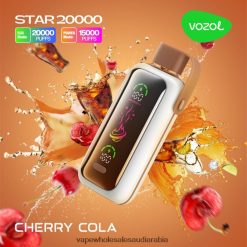 السيجارة الالكترونية - كولا الكرز VOZOL STAR 20000 2N4JZ06