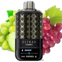 شراء Vape بالجملة - العنب الأخضر والعنب Elf Bar Combo 25000 00XV429