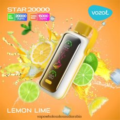 شراء Vape بالجملة - ليمون VOZOL STAR 20000 2N4JZ011