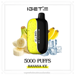 شراء Vape بالجملة - IGET Moon k5000 جليد الموز 6LF8L11