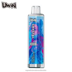 شراء Vape بالجملة - UWIN CRYSTAL 10000 سيجارة يمكن التخلص منها توت على الجليد 428Z2369