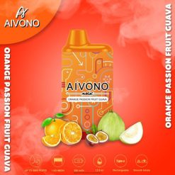 Disposable Vape Saudi Arabia - Aivono AIM MAGIC 5800 علبة سجائر بالفم برتقال باشن فروت جوافة 428Z290