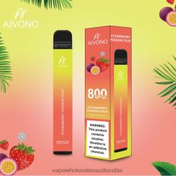 Disposable Vape Saudi Arabia - Aivono AIM PLUS 800 فاكهة الفراولة 428Z2195