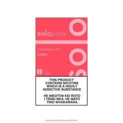 Disposable Vape Saudi Arabia - Solo جراب بديل 2-pack نعناع الفراولة F0FT860