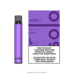 Disposable Vape Saudi Arabia - Solo طقم جراب نعناع العنب F0FT845