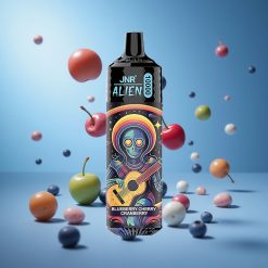 JNR Alien 10000 Puffs بخاخة توت وعليق وتوت بري مع شحن سريع Type-C وإضاءة LED