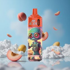JNR Alien 10000 Puffs بخوخ وتوت 850mAh شحن سريع Type-C