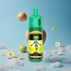 JNR Alien 10000 Puffs تفاح مزدوج سعة بطارية 850mAh