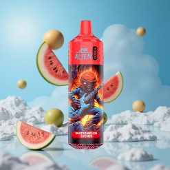 JNR Alien 10000 Puffs سيجارة إلكترونية بطارية 850mAh بنكهة البطيخ والليتشي