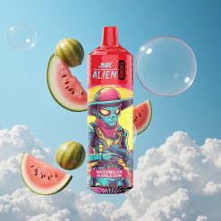 JNR Alien 10000 Puffs سيجارة إلكترونية بطعم بطيخ وعلكة مع 850 مللي أمبير وبإضاءة LED