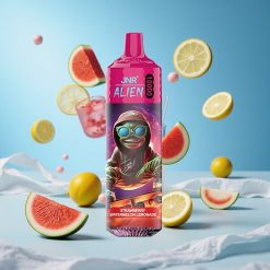 JNR Alien 10000 Puffs فراولة بطيخ ليموناضة مع شحن سريع Type-C وبطارية 850mAh