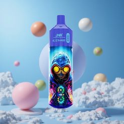 JNR Alien Max 18000 Puffs نكهة التوت الأزرق وعلكة الفقاعات مع شاشة LED ذكية و 28000 مل من السائل