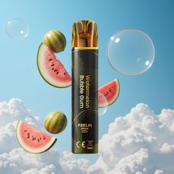 JNR Black&Golden 600+200 نفخة سيجارة إلكترونية صمغ بطيخ