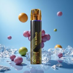 JNR Black&Golden 600+200 Puffs سيجارة إلكترونية عصير العنب المثلج 800 نفخة