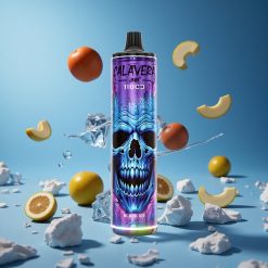 JNR Calavera 11000 Puffs بخاخة الكترونية بشاحن Type-C ونكهة الجليد الأسود