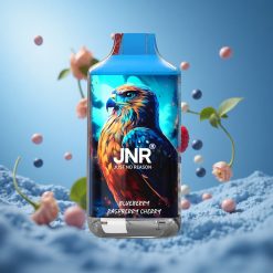 JNR Falcon 16000 Puffs شيشة إلكترونية بتوت أزرق وتوت أحمر وكرز بسعة بطارية 850 مللي أمبير