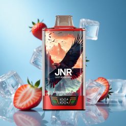 JNR Falcon Pro 28000 ستروبيري آيس بخاخ مزدوج شبكي وشاشة ذكية