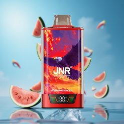 JNR Falcon Pro 28000 سجارة إلكترونية بطعم البطيخ المثلج بشاشة ذكية وشحن USB Type-C