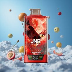 JNR Falcon Pro 28000 سجارة إلكترونية كرزي وتوت بسعة 30 مل وشاشة ذكية
